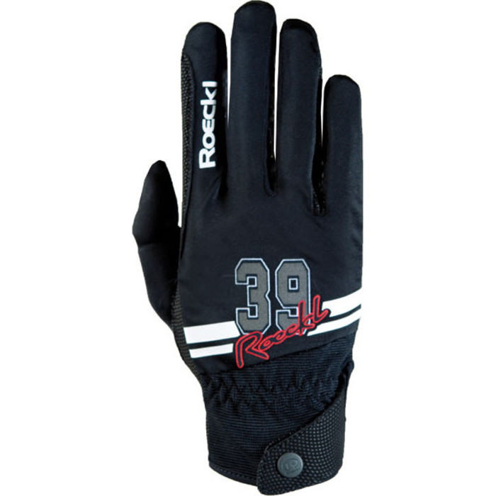 Roeckl Mayfair Riding Gloves Black / White