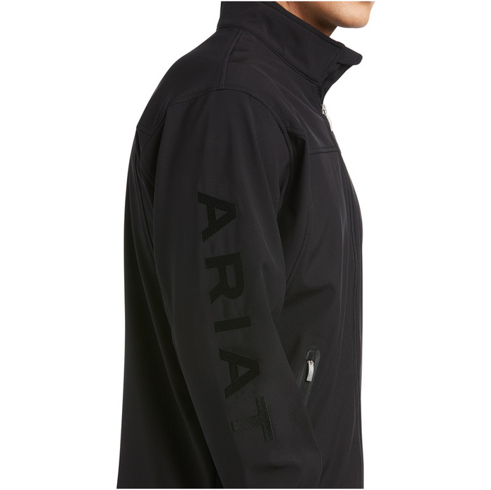 Ariat Mens New Team Softshell Jacket 10037399 - Black