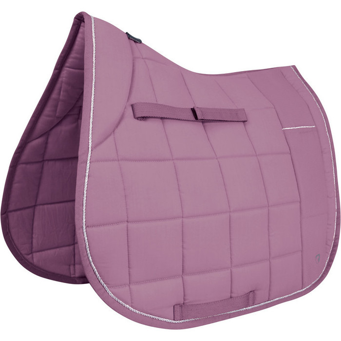 2022 Hy Equestrian Synergy Saddle Pad 34492 - Grape / Silver