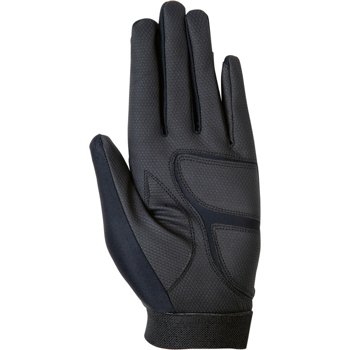 2022 HKM Monaco Style Riding Gloves 13236 - Deep Blue