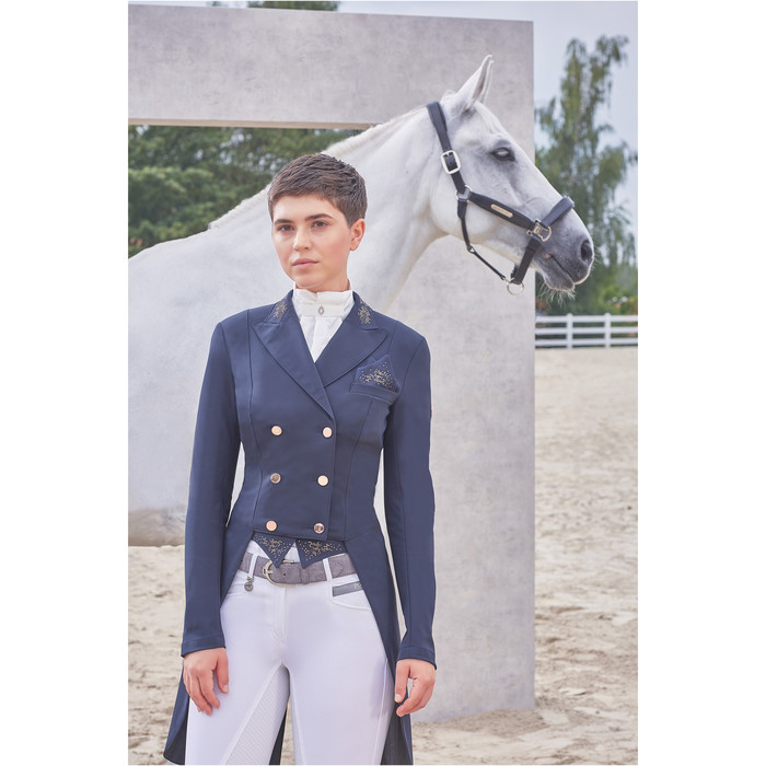 Pikeur Paulin Pure Rose Gold Show Jacket In Black 
