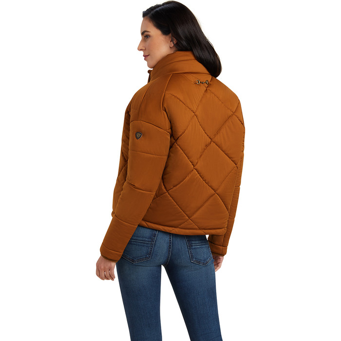 2022 Ariat Womens Adena Insulated Jacket 10041259 - Chestnut