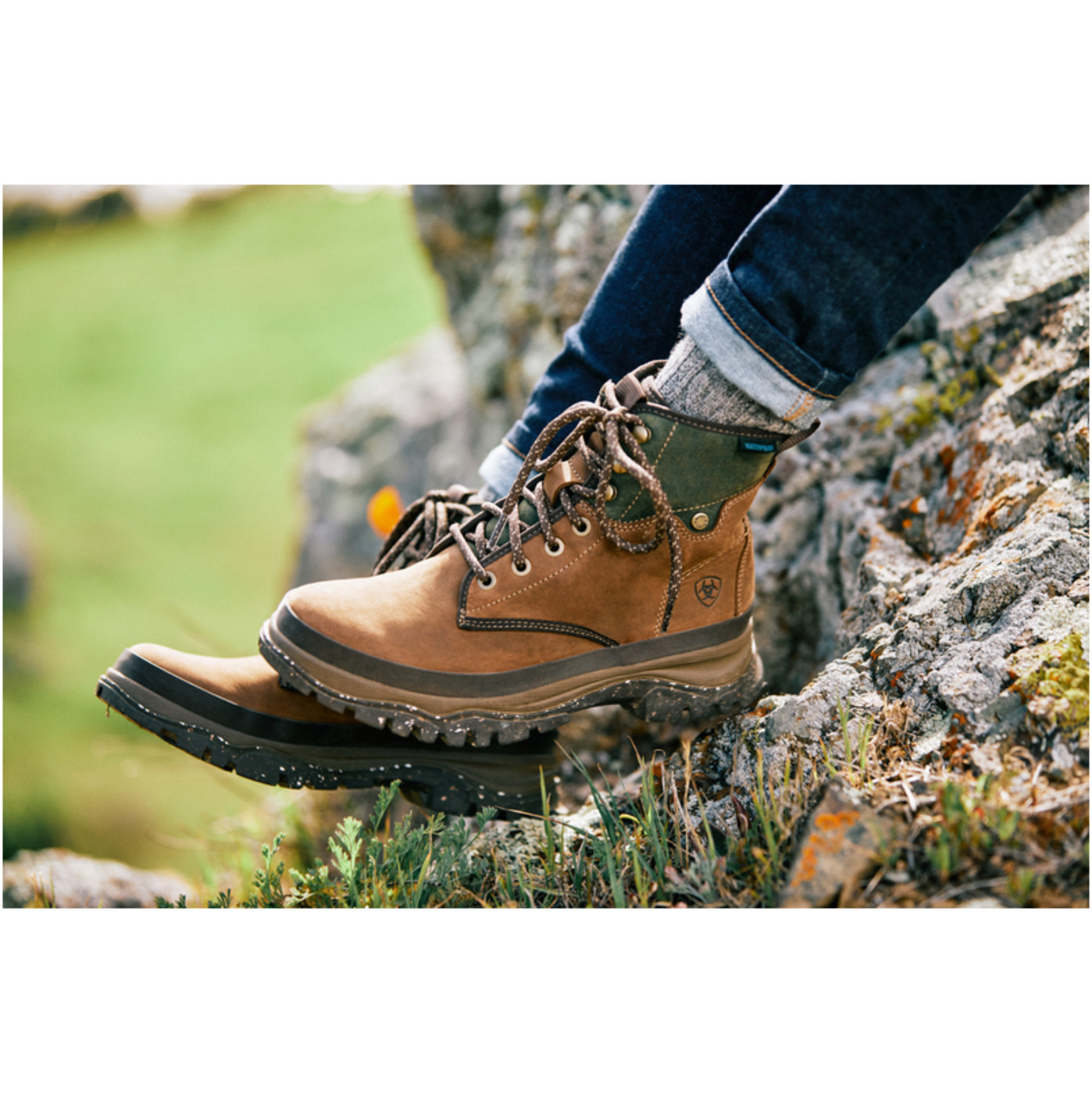 2022 Ariat Womens Moresby Waterproof Boot 10042409 Oily Distressed