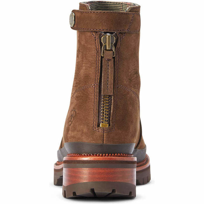 2022 Ariat Womens Leighton Waterproof Boots 10042556 - Barley Brown