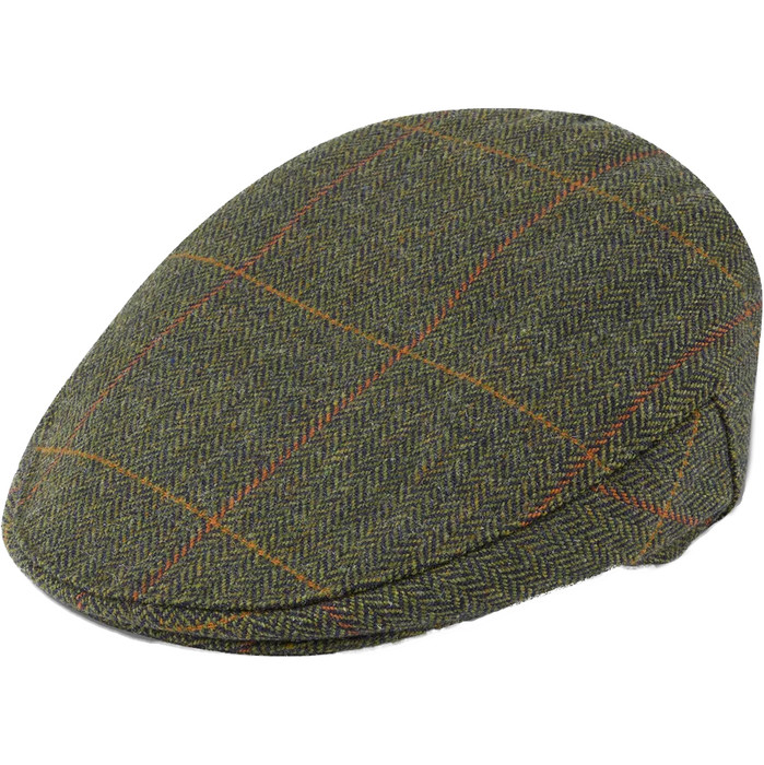 2022 Alan Paine Mens Rutland Tweed Cap RUTGCAP - Seaweed - Mens ...