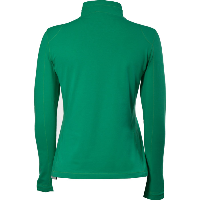 2022 Dublin Womens Giana 1/4 Zip Base Layer Long Sleeve Top 1010948010 - Emerald