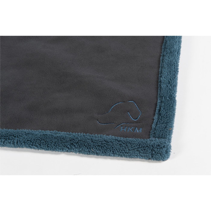 2022 HKM Reversible Dog Blanket 13739 - Deep Blue