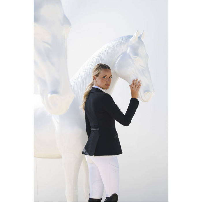 Veste D'équitation Femme Valentine Pikeur - Collection Été 2023 Avec Strass