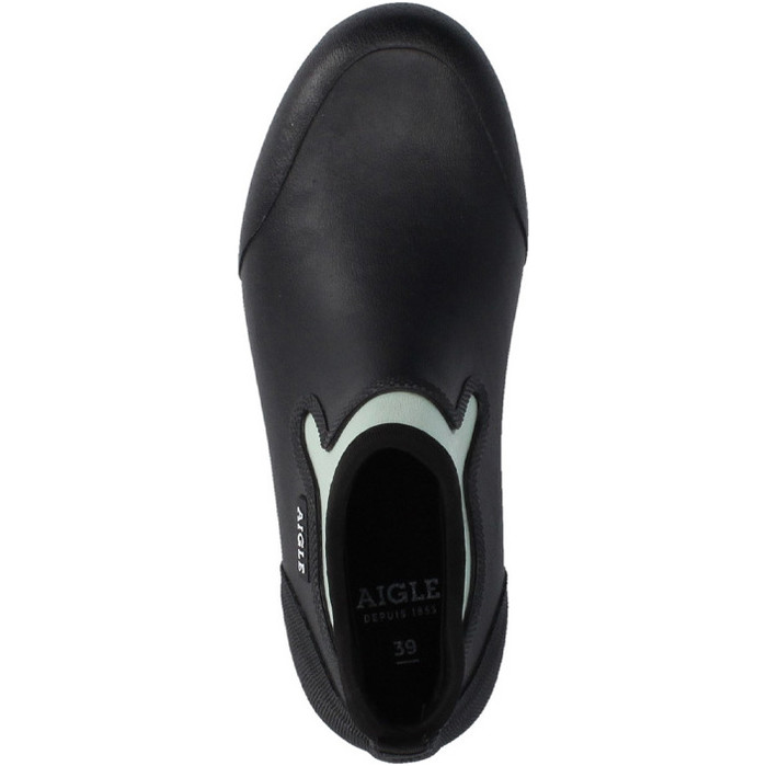 Aigle Womens Lessfor Plus Ankle Rubber Boots NB6014 - Marine / Wave ...