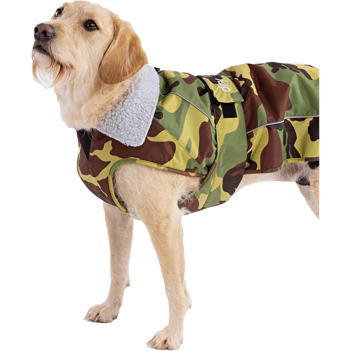 2023 Dryrobe Dog Coat V3 DRV3 - Camouflage / Grey - Dogs | The Drillshed