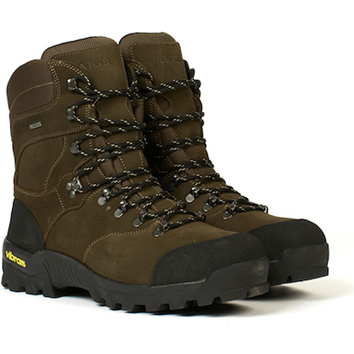 Aigle Altavio Hi Gortex Boots - Sepia / Black