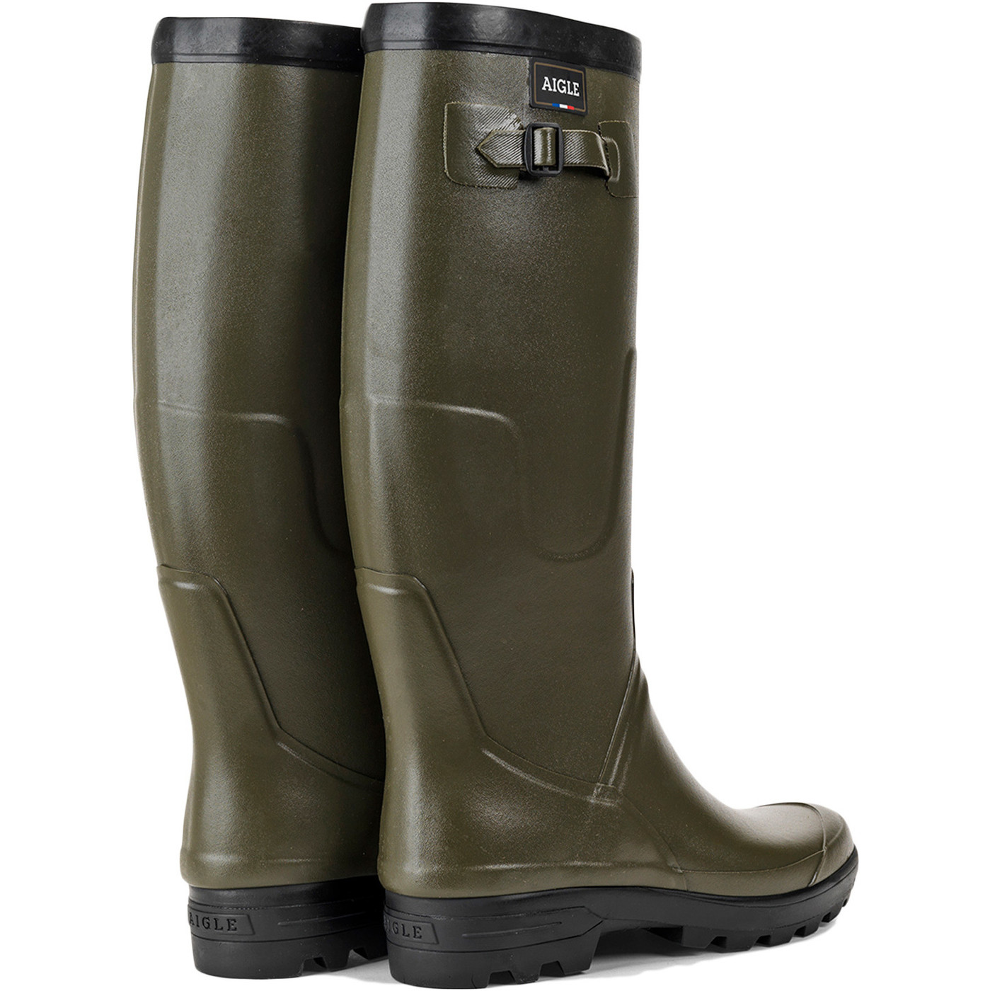 2022 Aigle Benyl Wellington Boots - Khaki - BNYL - Womens - Footwear ...