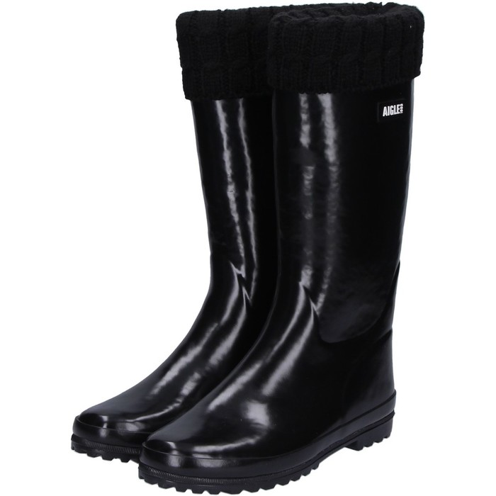 2022 Aigle Womens Eliosa Winter Boots NA0314 - Noir