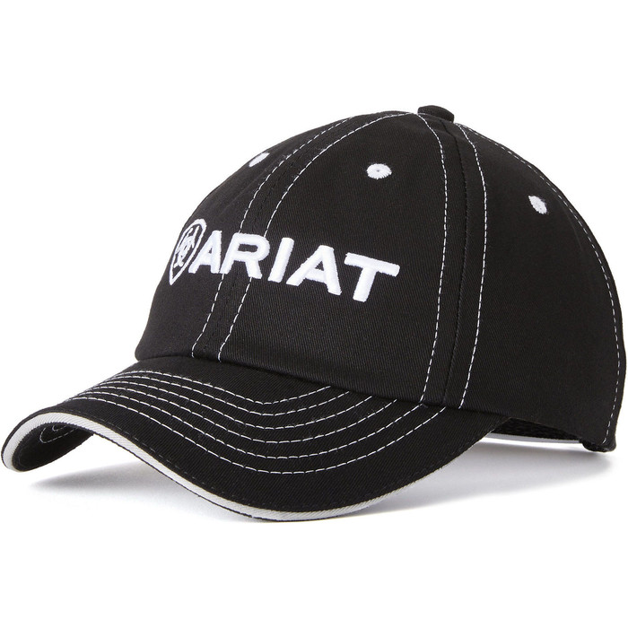 2022 Ariat Team II Cap 10039900 -  Black / White