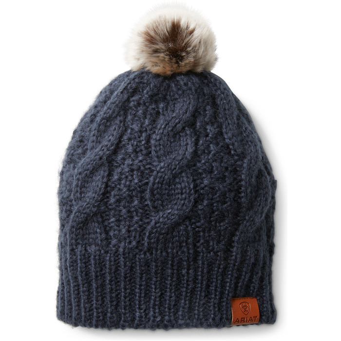 Ariat Unisex Cable Beanie - Navy