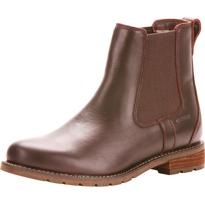 Ariat Womens Wexford H20 Boots Cordovan