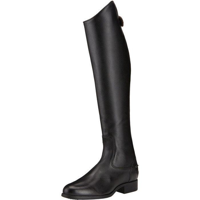 Ariat Womens Heriatge Contour Dress Zip Long Riding Boots Black