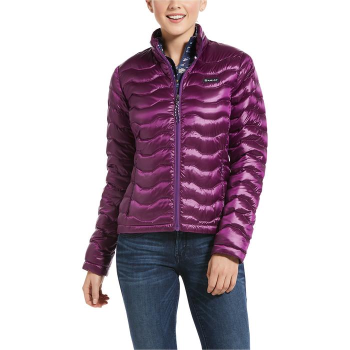 Ariat Womens Ideal 3.0 Down Jacket - Irid Imperial Violet