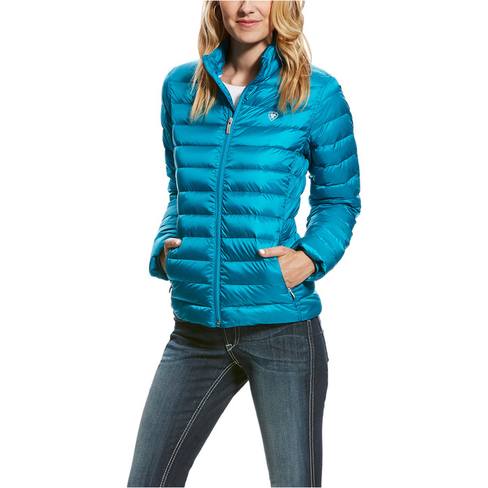 Ariat Womens Ideal Down Jacket Atomic Blue