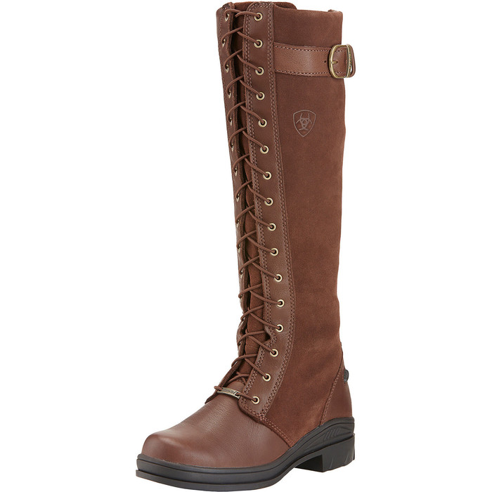 Ariat Womens Coniston H20 Country Boots Chocolate