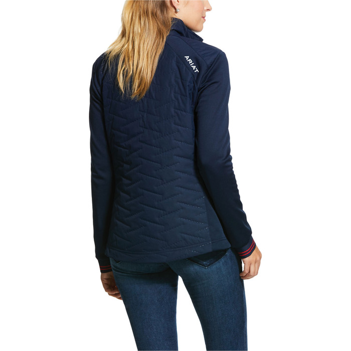 Ariat Womens Hybrid Insulated Water Resistant Team Jacket 10030413 - Navy