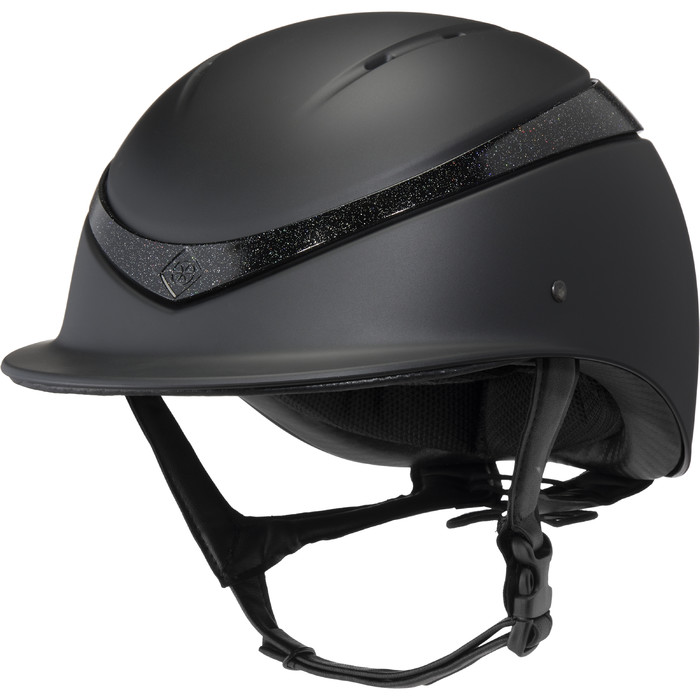 2022 Charles Owen This Esme x Luna Riding Helmet & Headband - Black