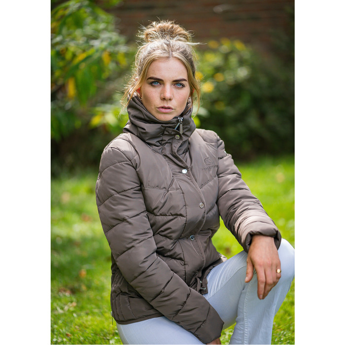 Coldstream Womens Kimmerston Quilted Coat - Taupe