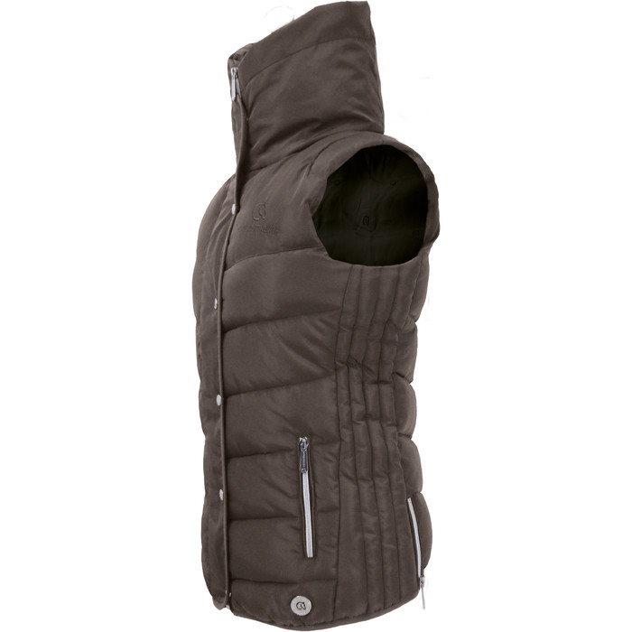 Coldstream Womens Kimmerston Quilted Gilet - Taupe