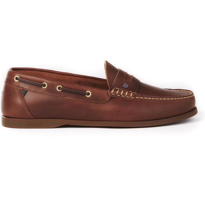 Dubarry Mens Spinaker Deck Shoes Brown