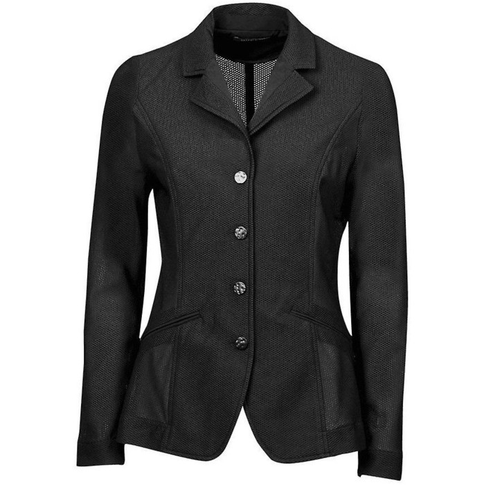 Dublin Womens Hanna Mesh Tailored Riding Jacket II - Black