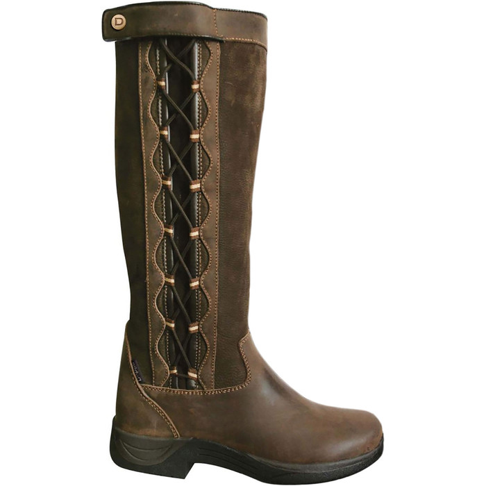 Dublin Womens Pinnacle Boots Chocolate Brown