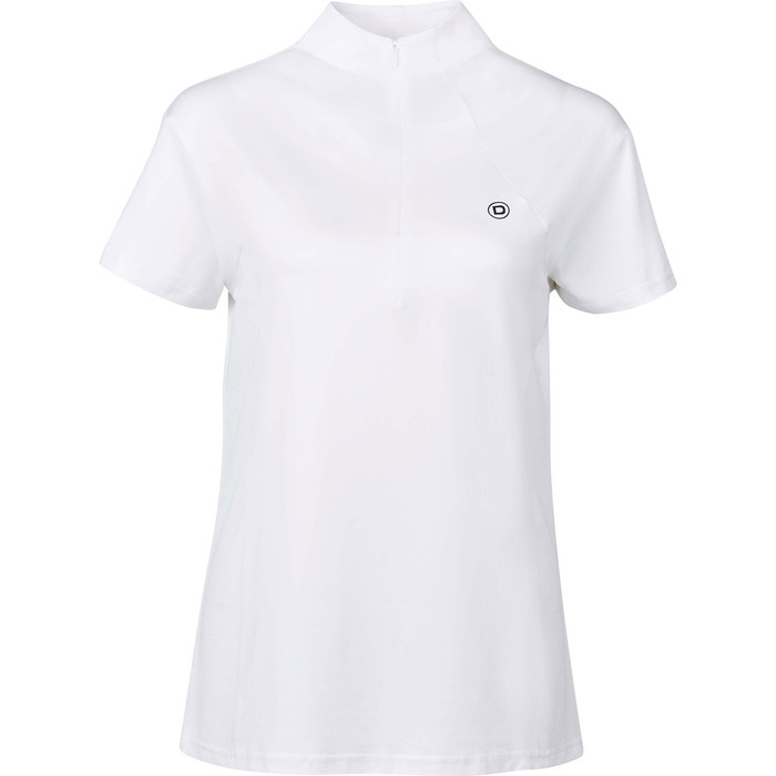 Dublin Womens Tuscana Short Sleeve Competition Top White