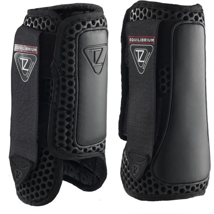 2022 Equilibrium Tri-Zone Impact Sports Boots Front 2457 - Black