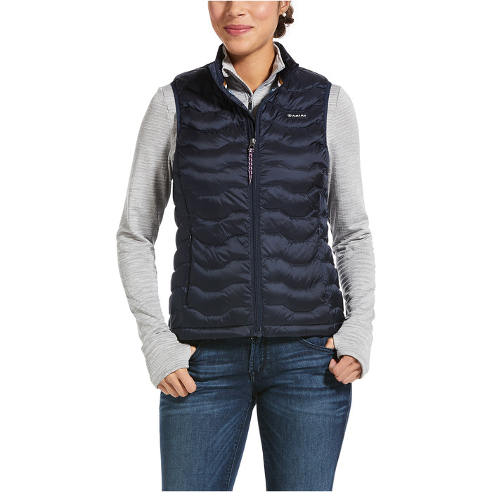 Ariat Womans Ideal 3.0 Down Gilet - Navy Eclipse