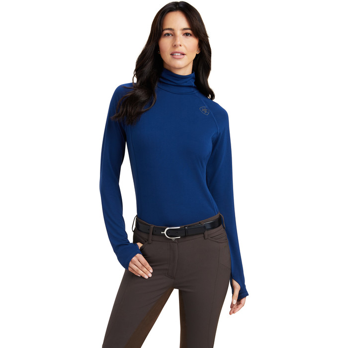 2022 Ariat Womens Venture Long Sleeve Baselayer 10041361 - Estate Blue