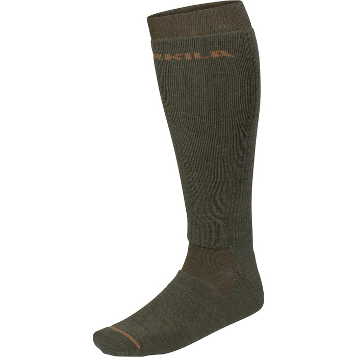 2022 Harkila Pro Hunter 2.0 Long Socks 170109163 - Willow Green / Shadow Brown