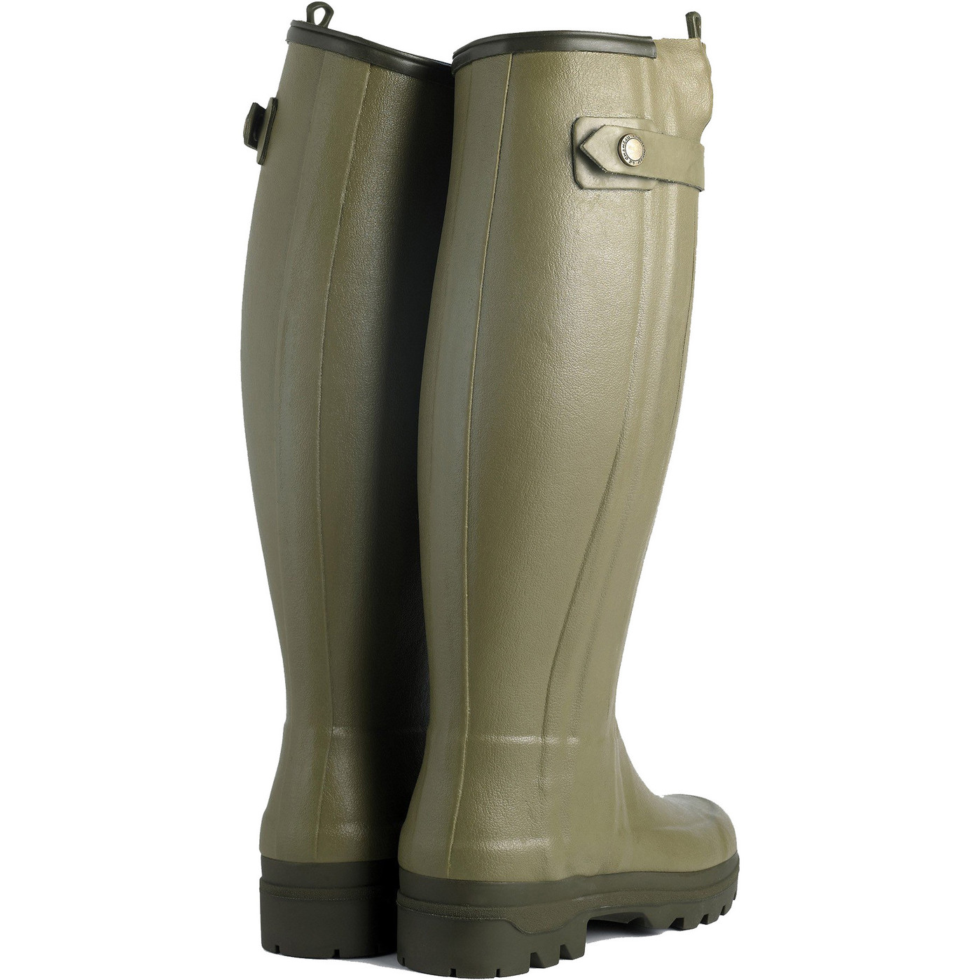 Le Chameau Womens Wellies Chasseur Neoprene Lined Vert Vierzon