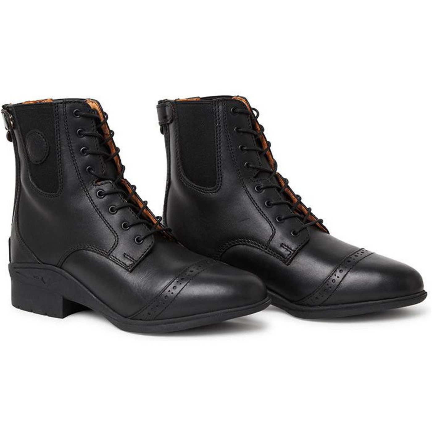 Mountain Horse Womens Aurora Lace Paddock Boots Black 1074 Womens