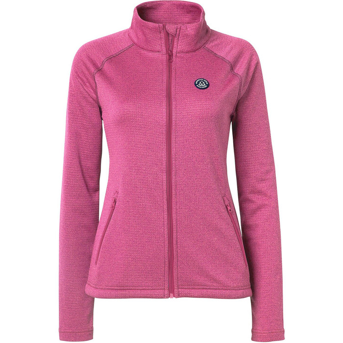 Mountain Horse Womens Holiday Fill Zip Tech Fleece Pink 4348 Womens