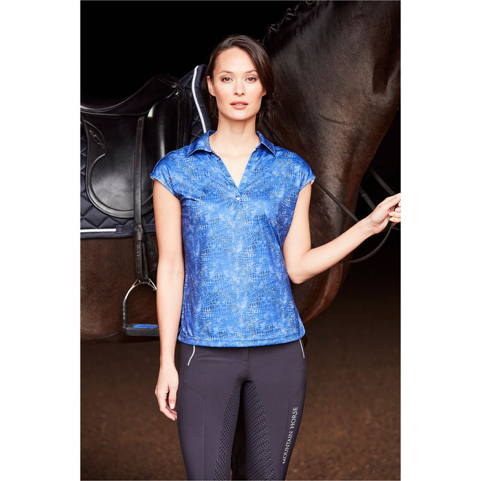 Mountain Horse Womens Sophie Tech Top - Navy