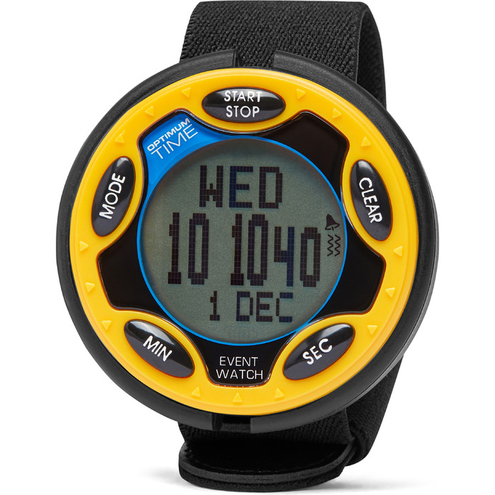 Optimum Time OE Series 14R Rechargeable Jumbo Event Watch OE1465R - Yellow