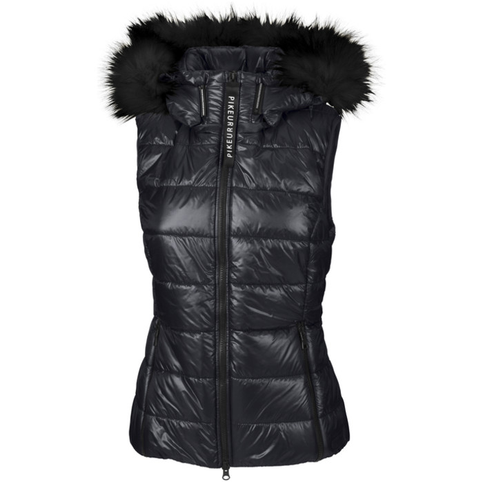 Pikeur Womens Kea Quilted Gilet - Graphite Blue