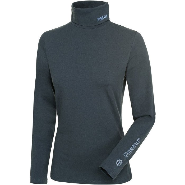 Pikeur Womens Sina Polo Neck Base Layer Anthracite