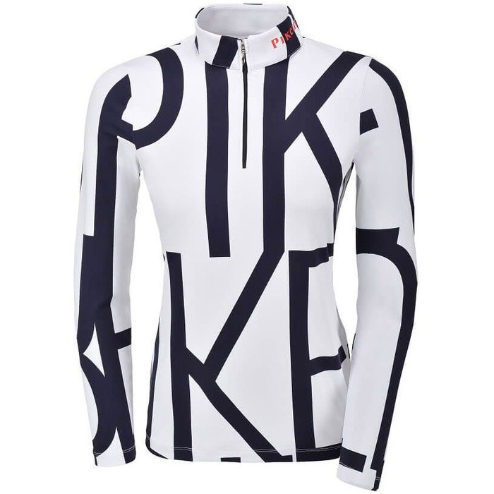 Pikeur Womens Lady Limited Edition Base Layer - White / Print