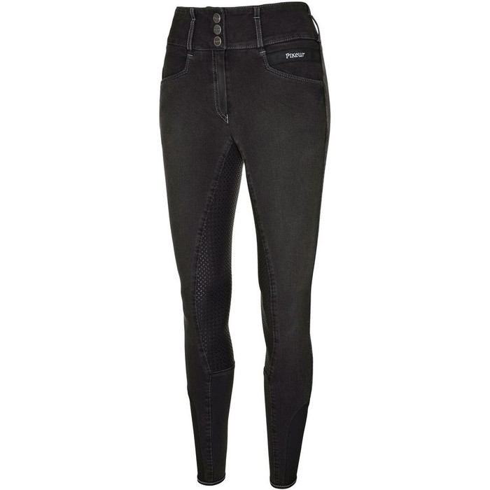 Pikeur Womens Candela Grip Jeans Breeches - Black