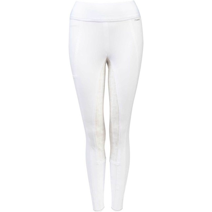 Pikeur Womens Yara Competition Tights - White