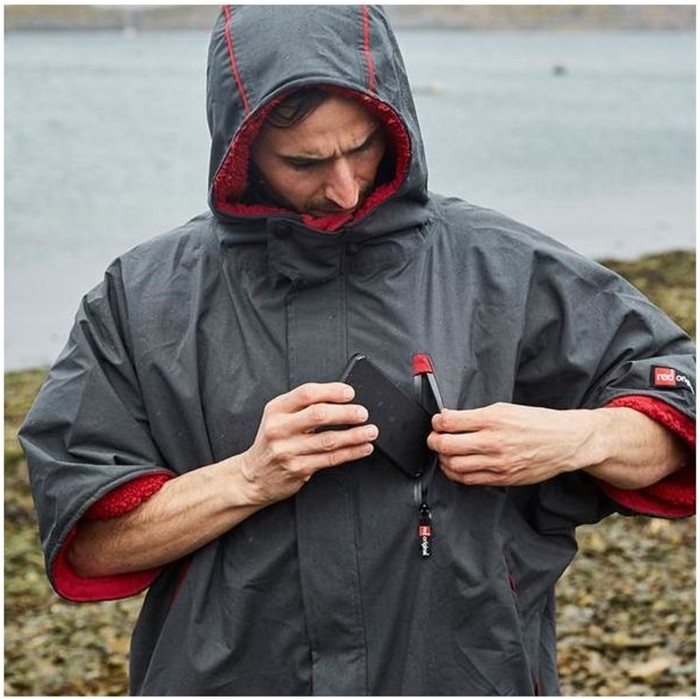 2021 Red Paddle Co Original Short Sleeve Pro Change Jacket - Grey