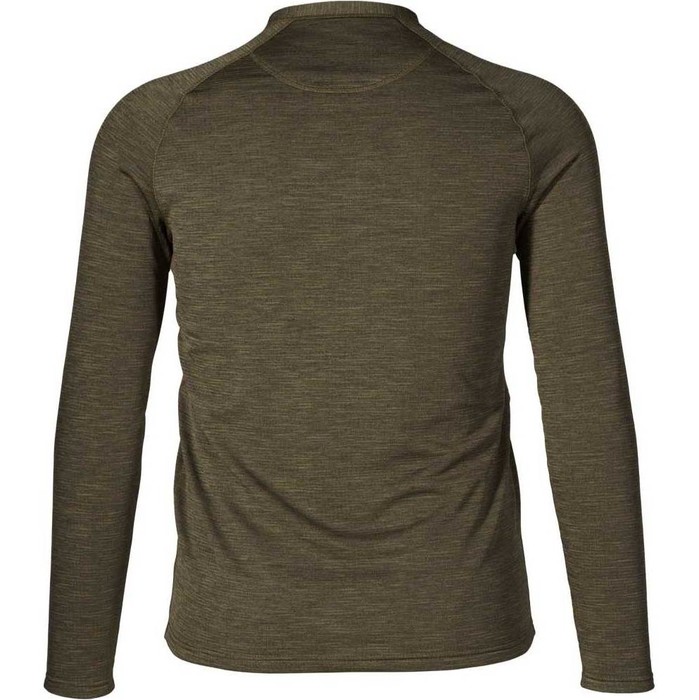 2022 Seeland Mens Base Active Long Sleeve T-Shirt 160209928 - Pine Green