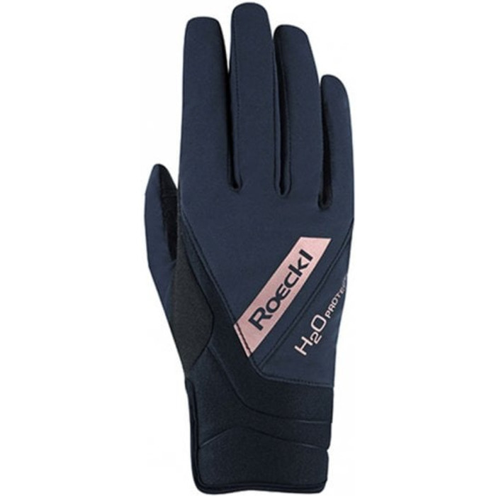 2021 Roeckl Waregem Gloves 301585 - Black / Copper