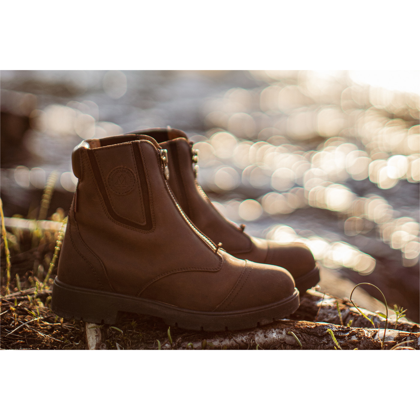 2022 Mountain Horse Womens Wild River Zipped Paddock Boots Brown